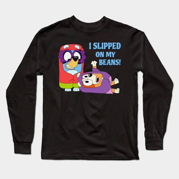 slipped beans Long Sleeve T-Shirt by Diegosevenstar